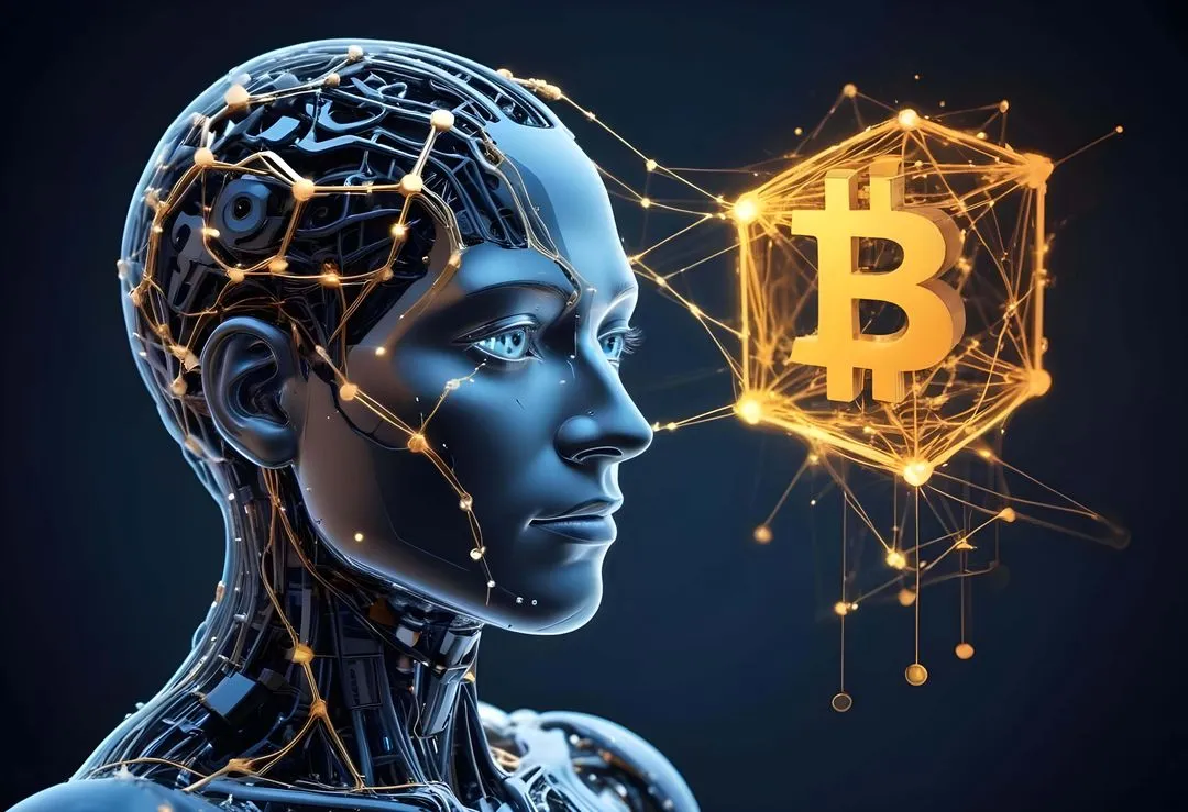 DeAI AI blockchain convergence illustration 2026